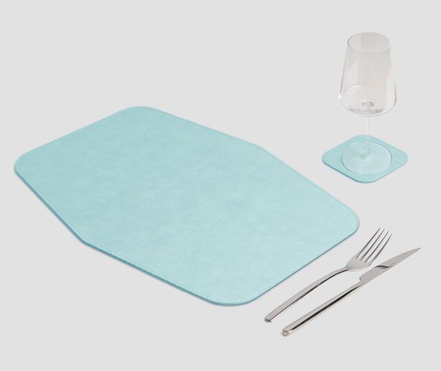 Mantel individual vintage con diseño de libro de agua