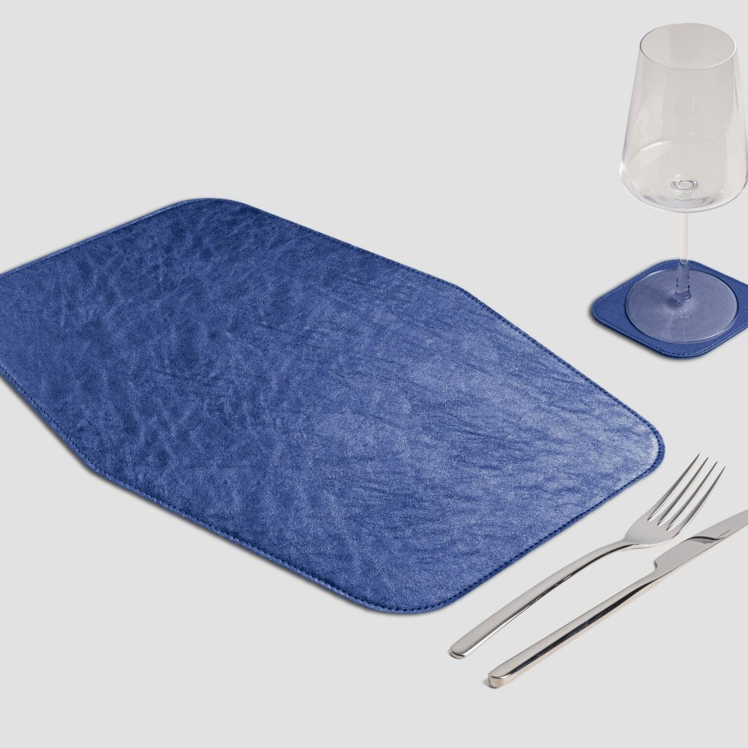 Mantel individual vintage con diseño de libro de la Tierra