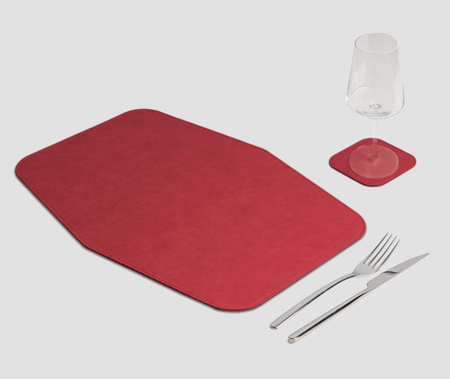 Mantel individual vintage con diseño de libro de fuego