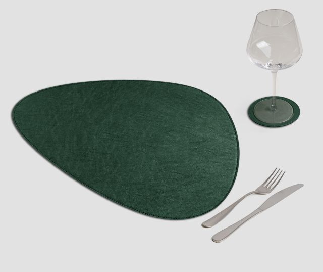 Tovaglietta Stone Metal verde foresta