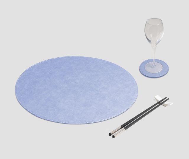 Vintage Round Placemat Lavender