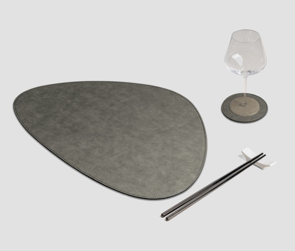 Mantel individual de piedra vintage