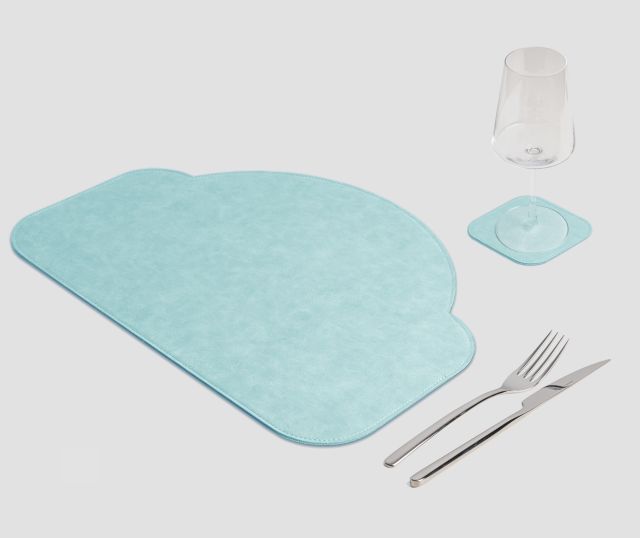 Mantel individual vintage con arco de agua