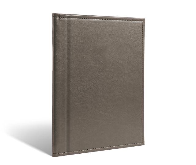 Menu magnetico in pelle grigio