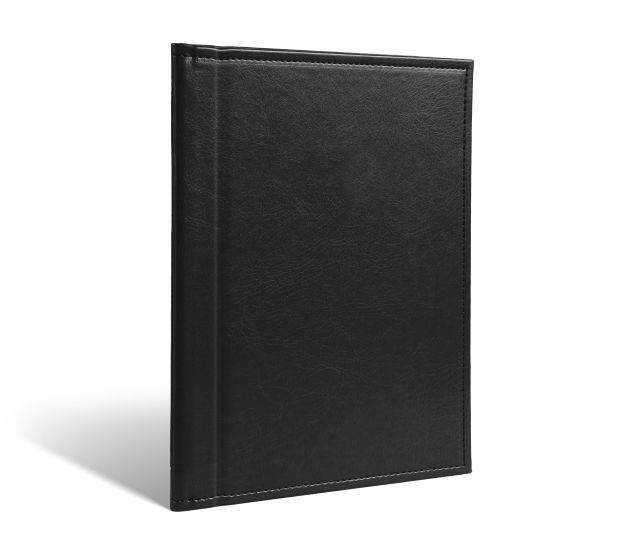 Menu magnetico in pelle nero