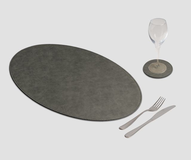 Vintage Oval Rock Placemat