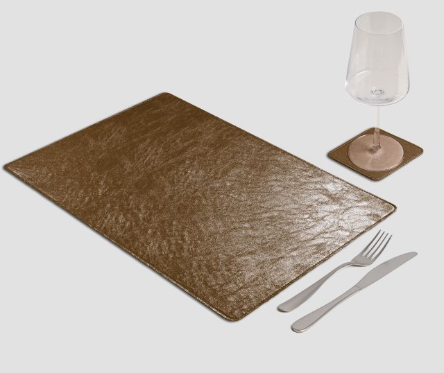 Gourmet Rectangular Placemat Metal Oxide