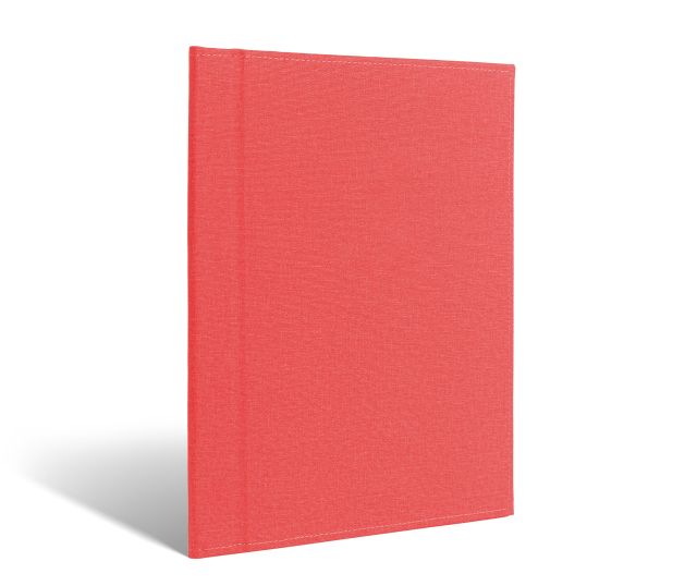 Magnetic menu in textured strawberry