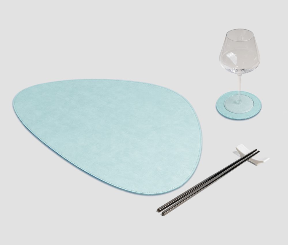 Mantel individual de agua vintage de piedra