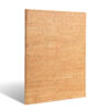 Framed menu in natural cork