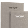 Menu con elastico in trama grigio-2